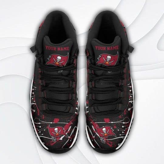 Tampa Bay Buccaneers AJD11 Sneakers Back View
