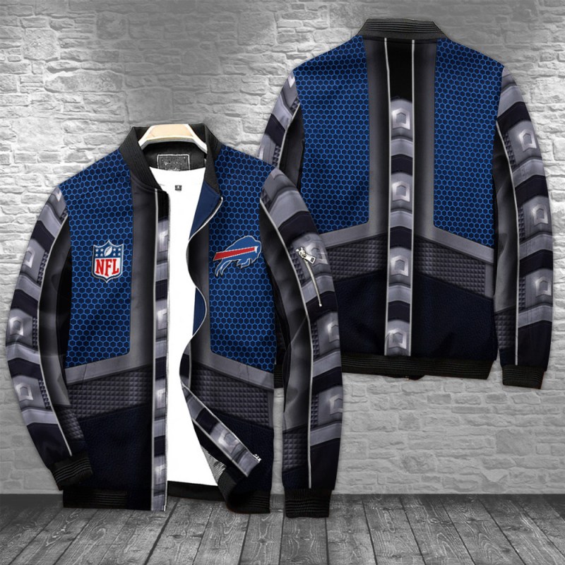 Buffalo Bills Bomber Jacket Front