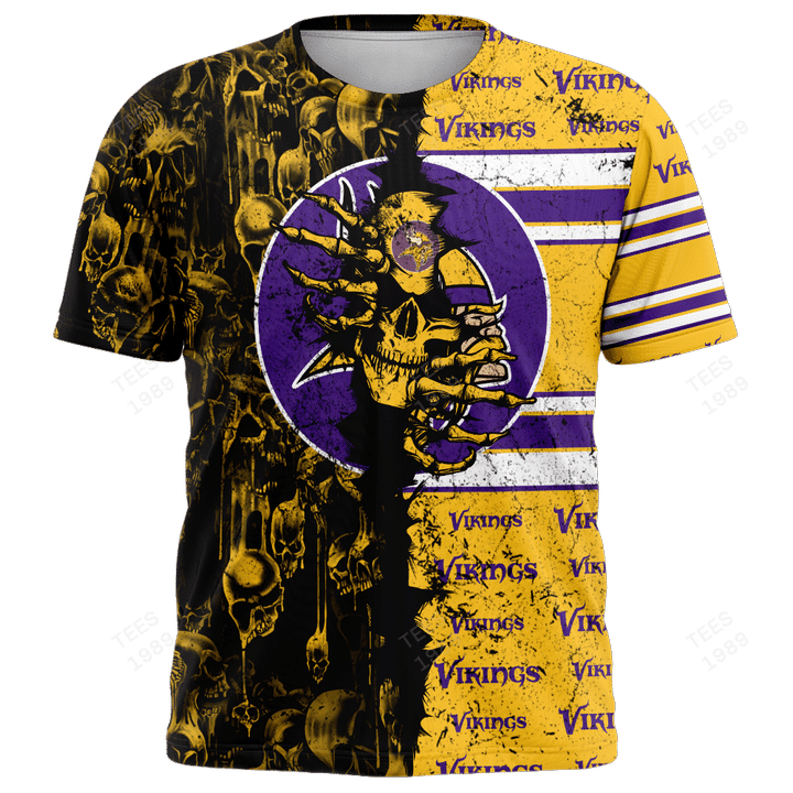 Minnesota Vikings All Over Printed Sweater 3