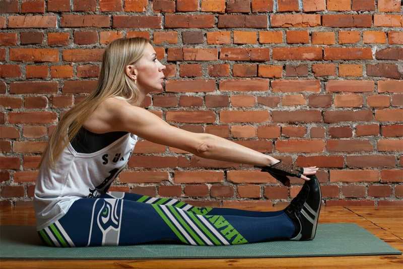 Seattle Seahawks Leggings Back View
