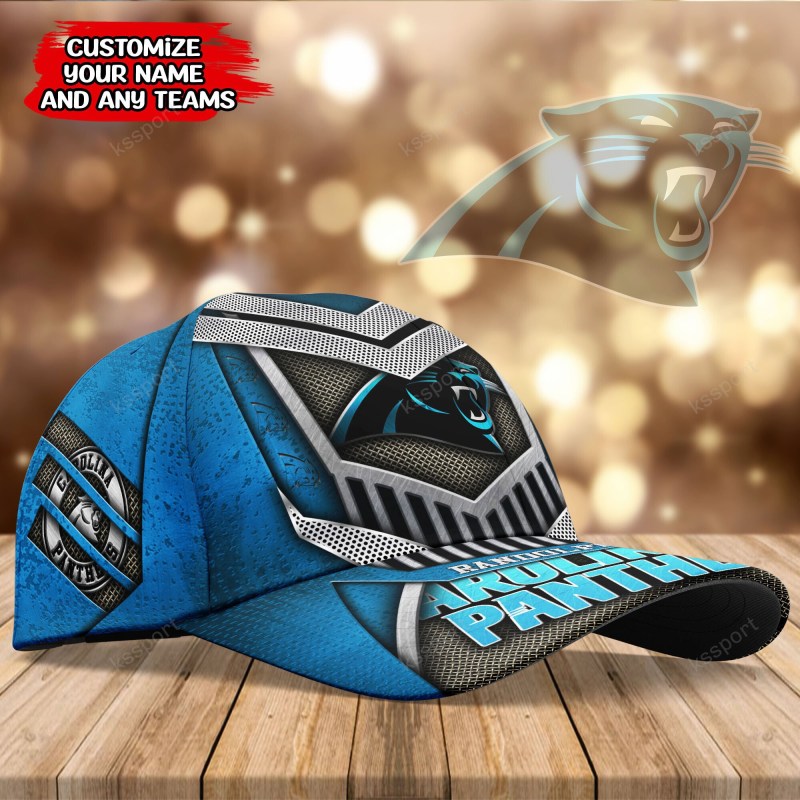 Carolina Panthers Personalized Classic Cap - Back View