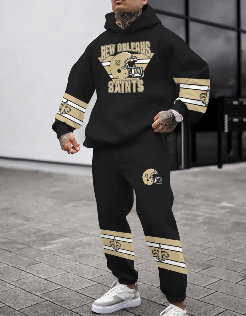 New Orleans Saints Combo Pullover Hoodie