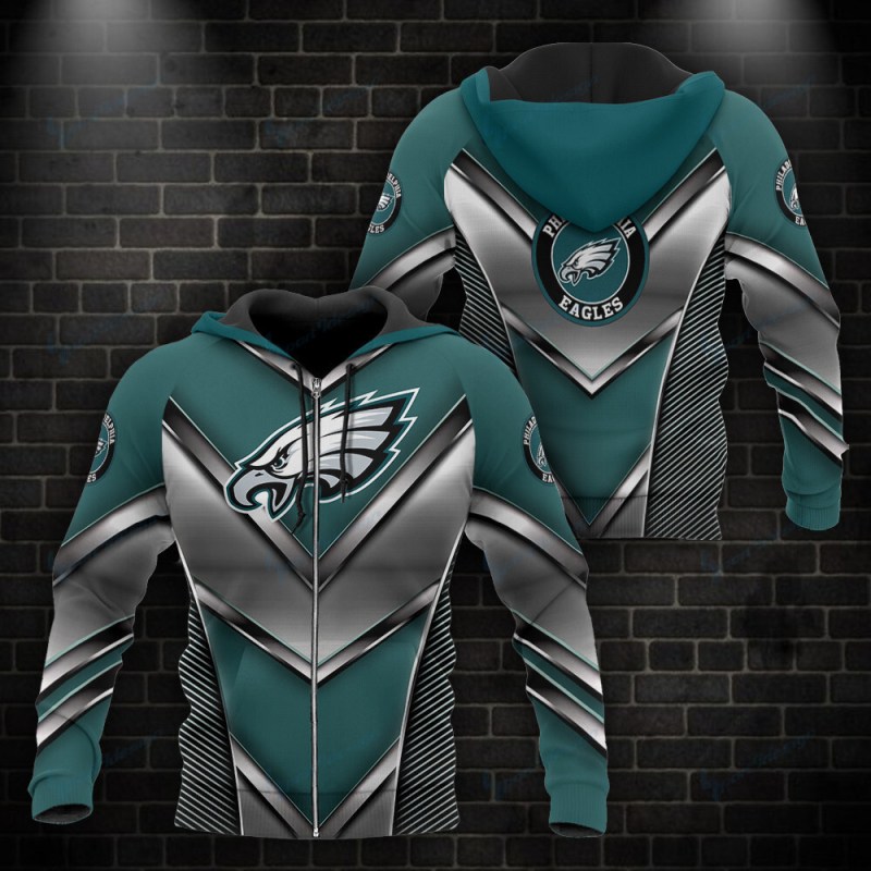 Philadelphia Eagles Hoodie Back