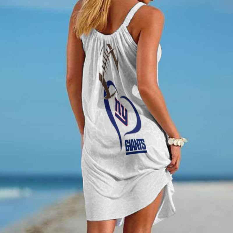 New York Giants Beach Dress Detail