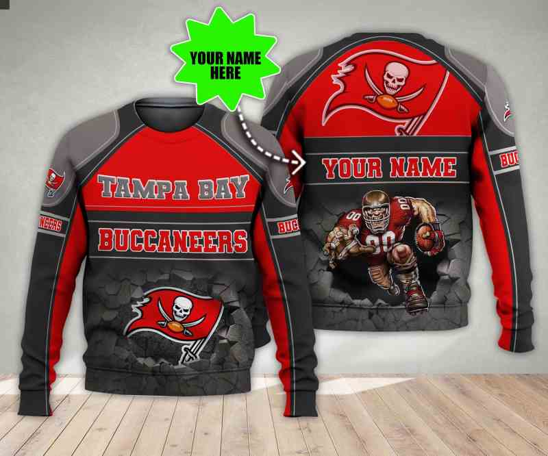 Tampa Bay Buccaneers Personalized Ugly Christmas Sweater