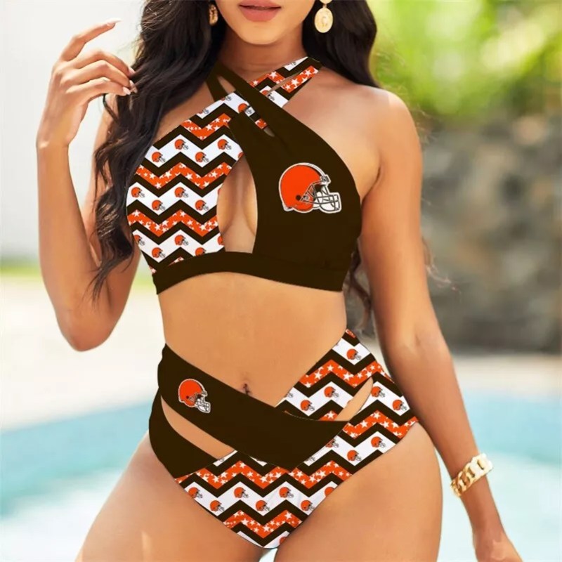 Cleveland Browns Women's Bikini Swimsuit
