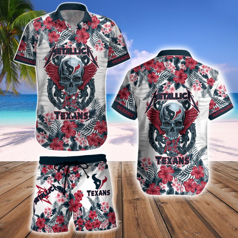 Houston Texans Hawaii Shirt & Shorts