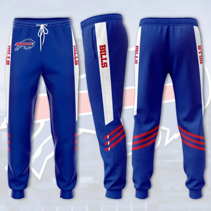 Buffalo Bills 3D Printed Pocket Sweatpant