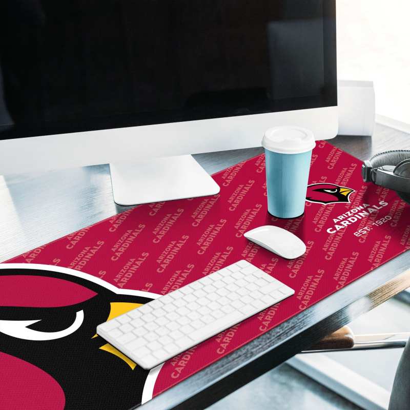 Arizona Cardinals Desk Pad - Top View