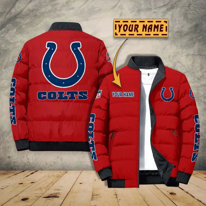 Indianapolis Colts Winter Puffer Jacket
