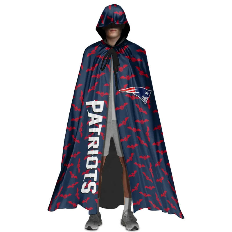 New England Patriots Halloween Cloak Front View