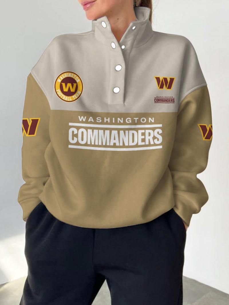 Washington Commanders Casual Colorful Sweatshirt