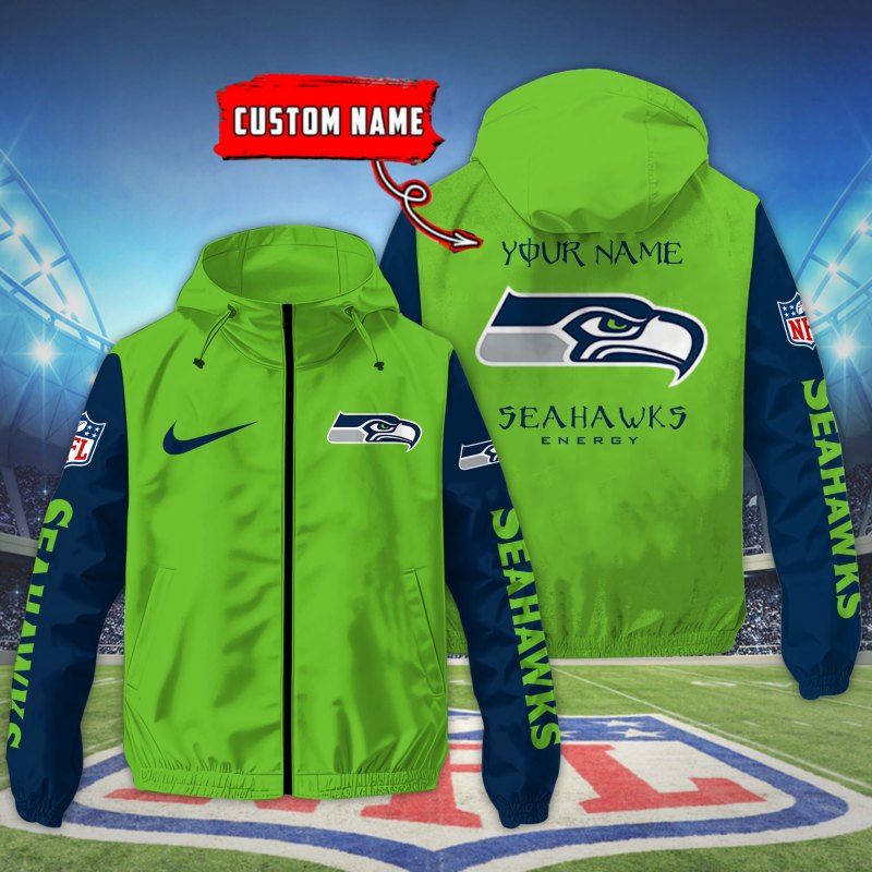 Seattle Seahawks Outdoor Jacket Image 1