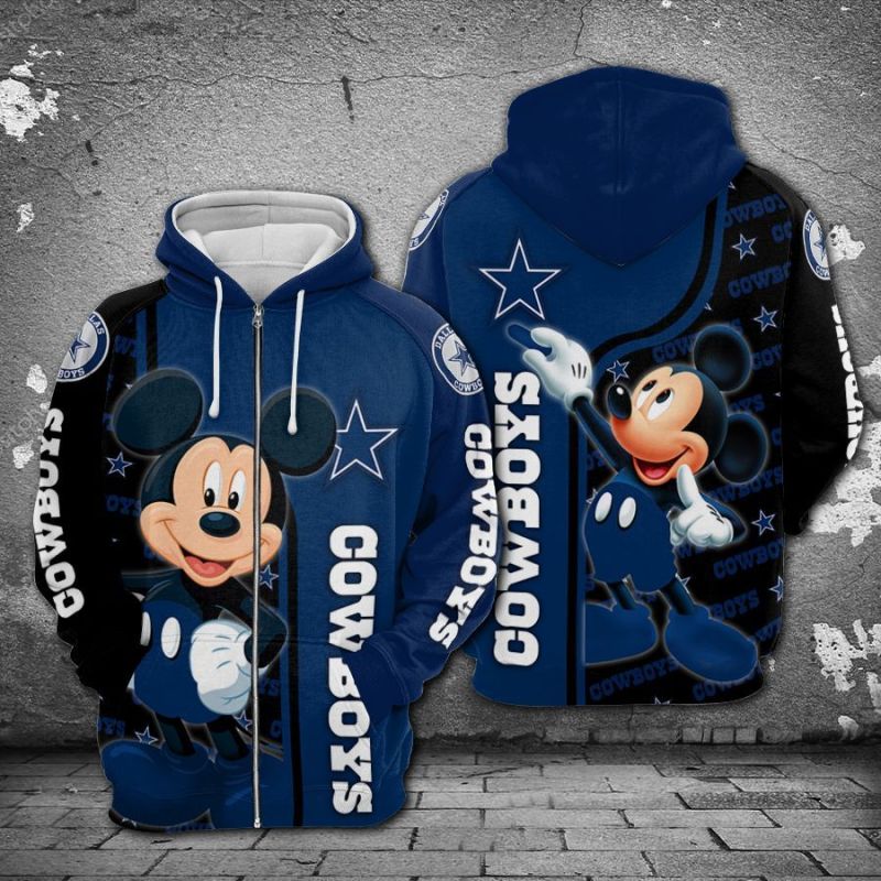 Dallas Cowboys Mickey Mouse Limited Hoodie