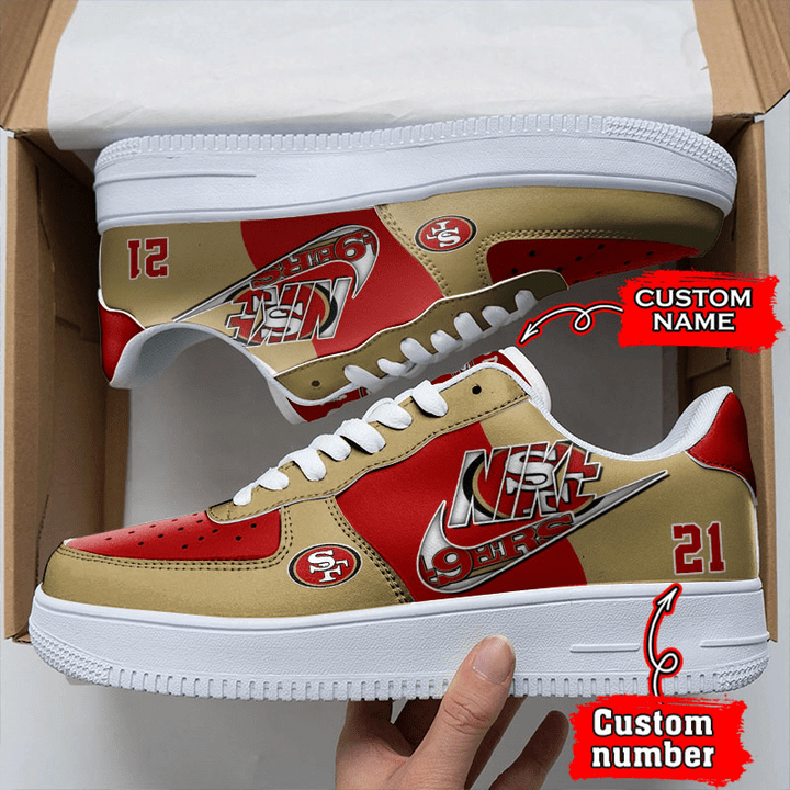 NFL San Francisco 49ers Air Force 1 Sneakers