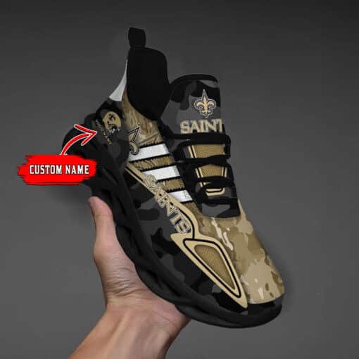 New Orleans Saints Personalized Yezy Running Sneakers