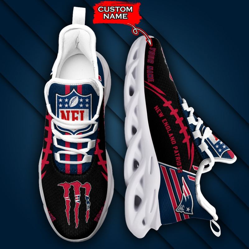 New England Patriots Yezy Running Sneakers 2