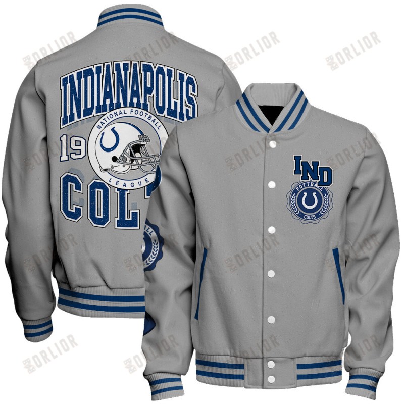 Indianapolis Colts Varsity Jacket Image 1