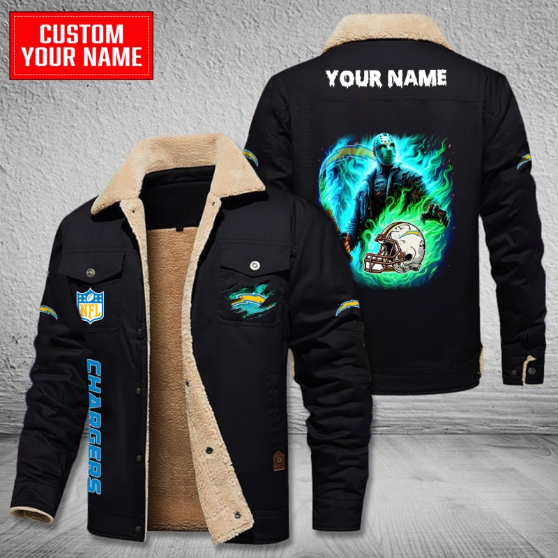 Los Angeles Chargers Jacket Black