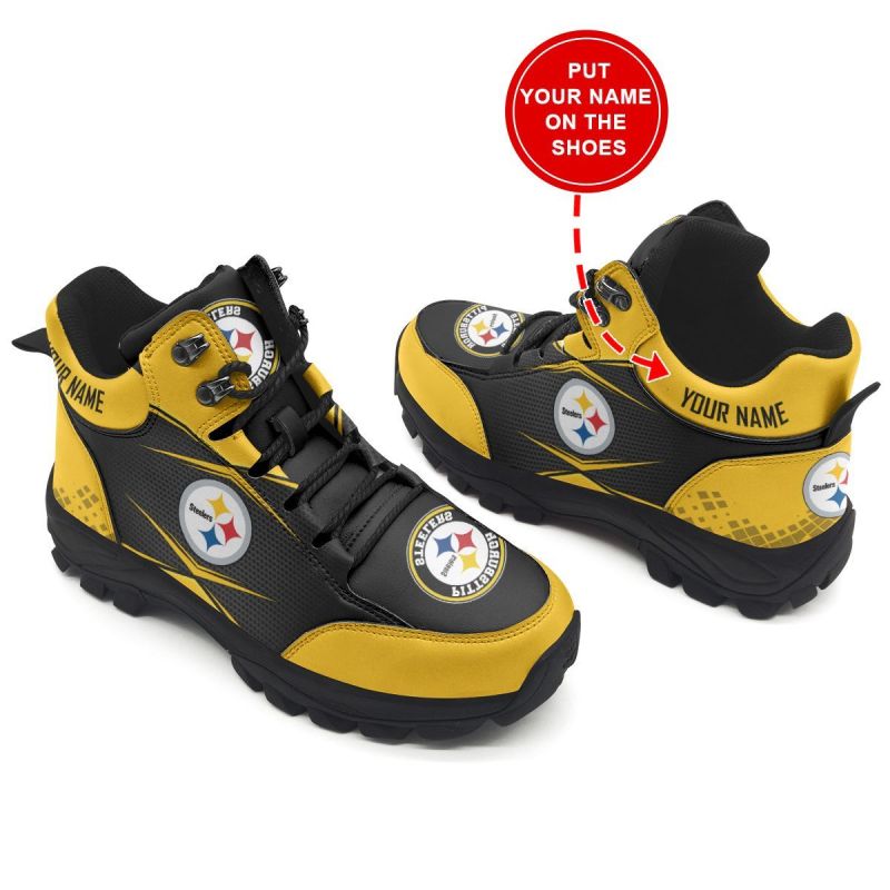Pittsburgh Steelers Hiking Personalized Shoes
