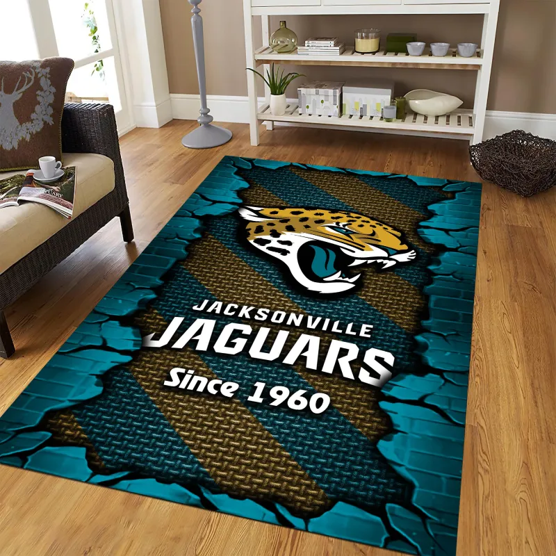 Jacksonville Jaguars Living Room Rug