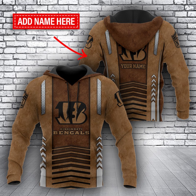 Cincinnati Bengals Personalized Hoodie