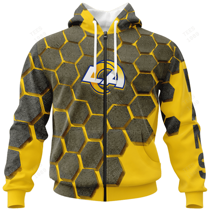 Los Angeles Rams All Over Printed Sweater Image 2