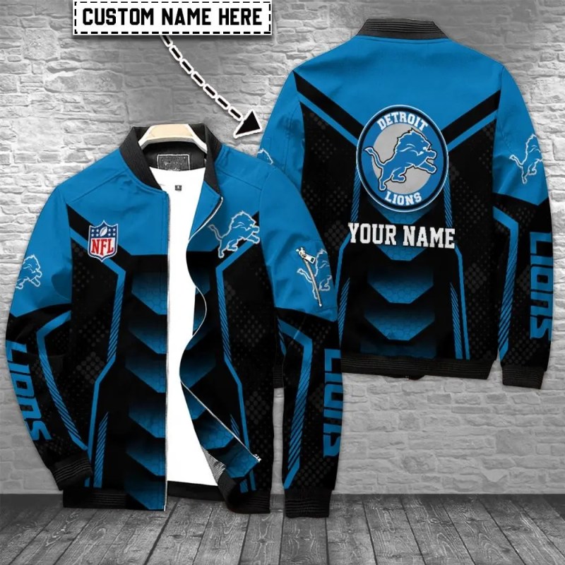 Detroit Lions Bomber Jacket