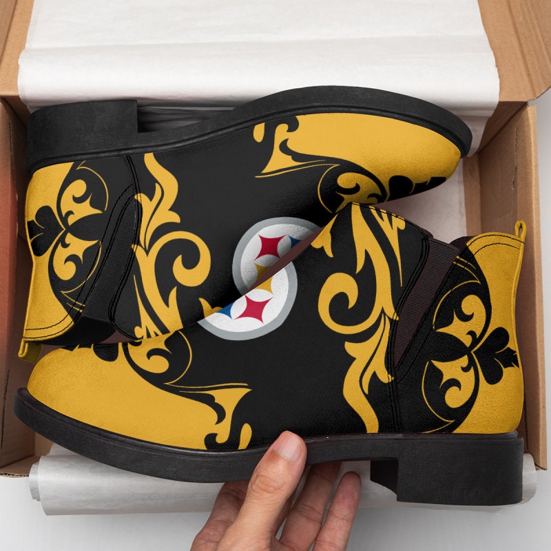Pittsburgh Steelers Comfort & Fashion Short Boots