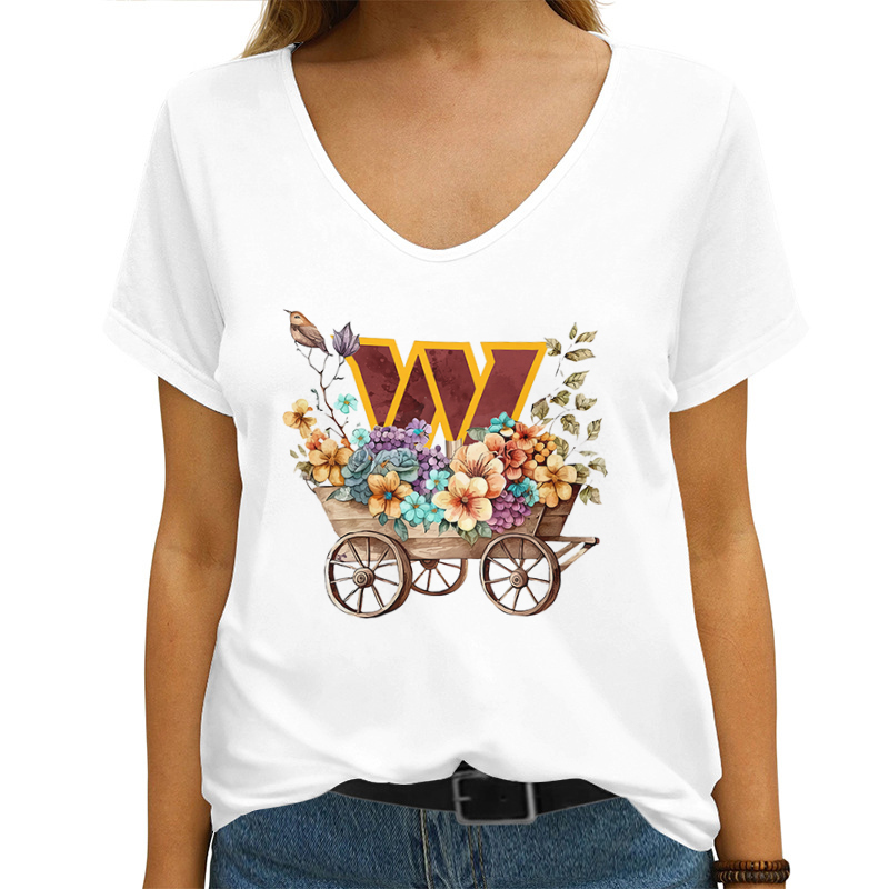Washington Commanders V-neck T-shirt