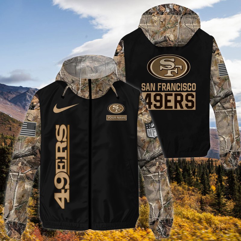 49ers Hunting Jacket Front View