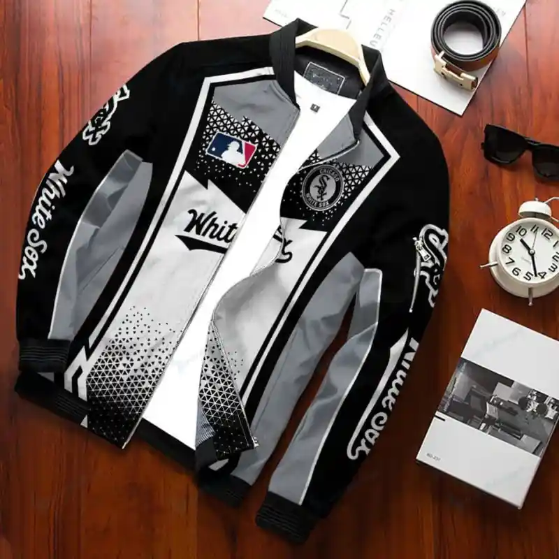 Chicago White Sox Bomber Jacket Interior