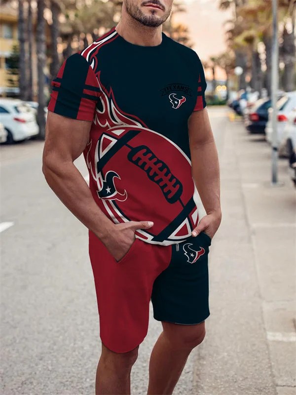 Houston Texans T-Shirt and Shorts