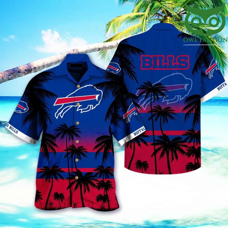 Buffalo Bills Summer Hawaiian Shirt Sizing Chart