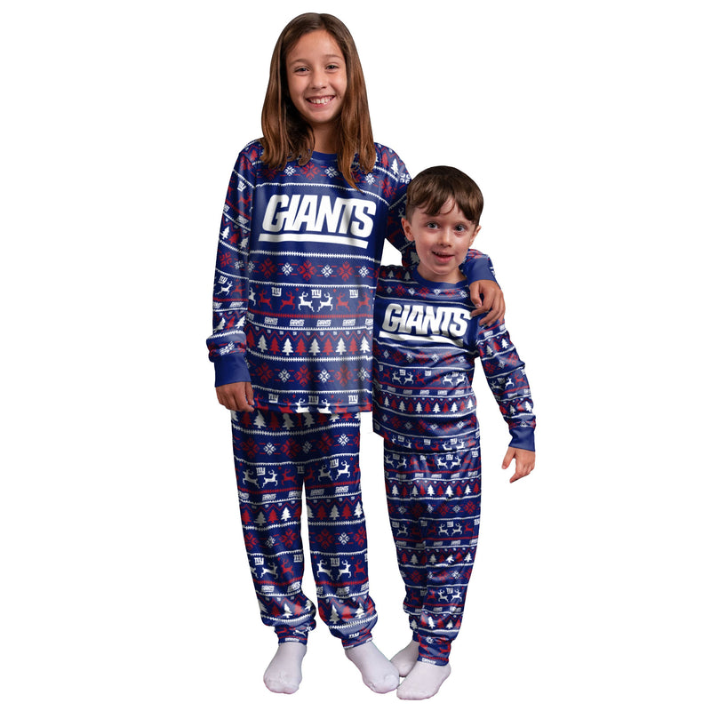 Comfortable New York Giants Holiday Pajamas