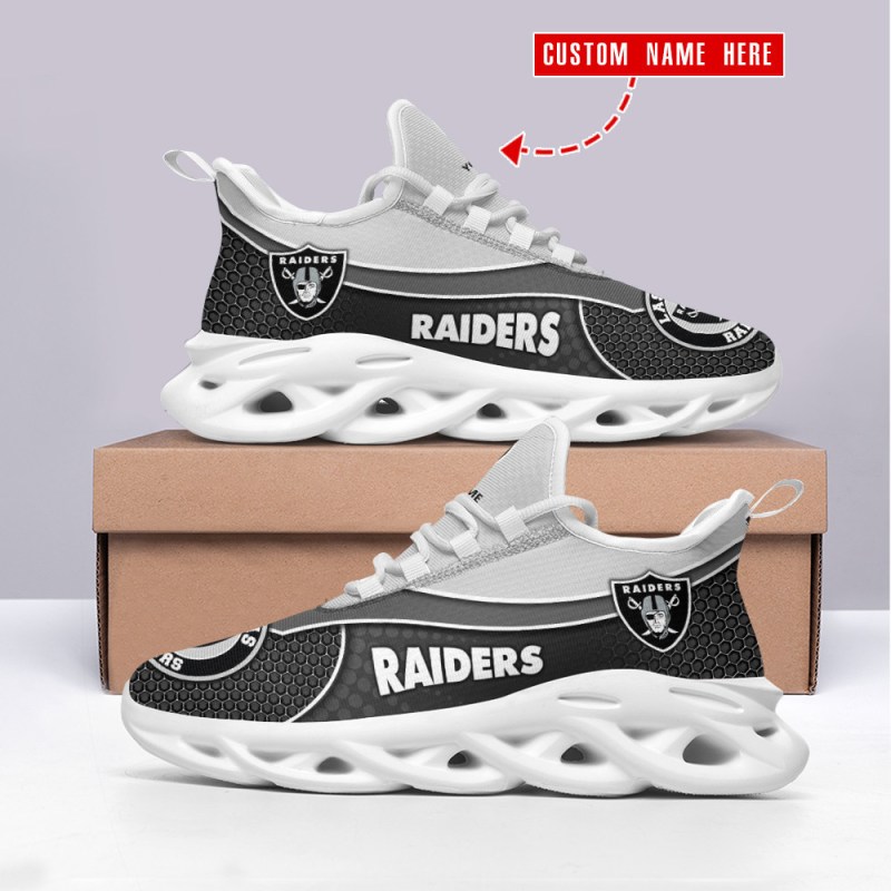 Las Vegas Raiders Sneakers Top View