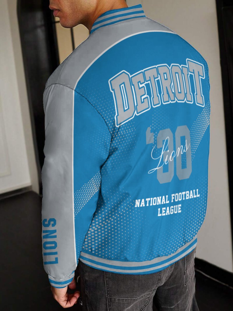 Detroit Lions Varsity Jacket