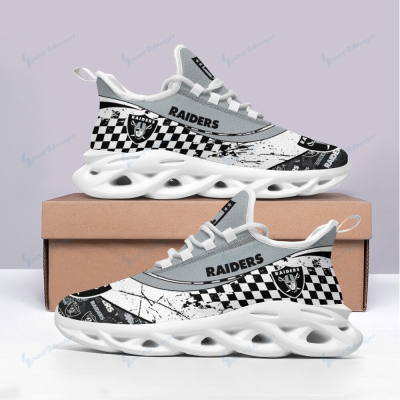 Las Vegas Raiders Yezy Running Sneakers