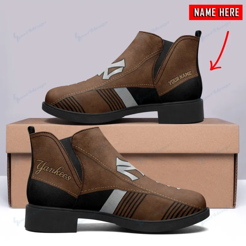 New York Yankees Personalized Comfort & Fashion Short Boots