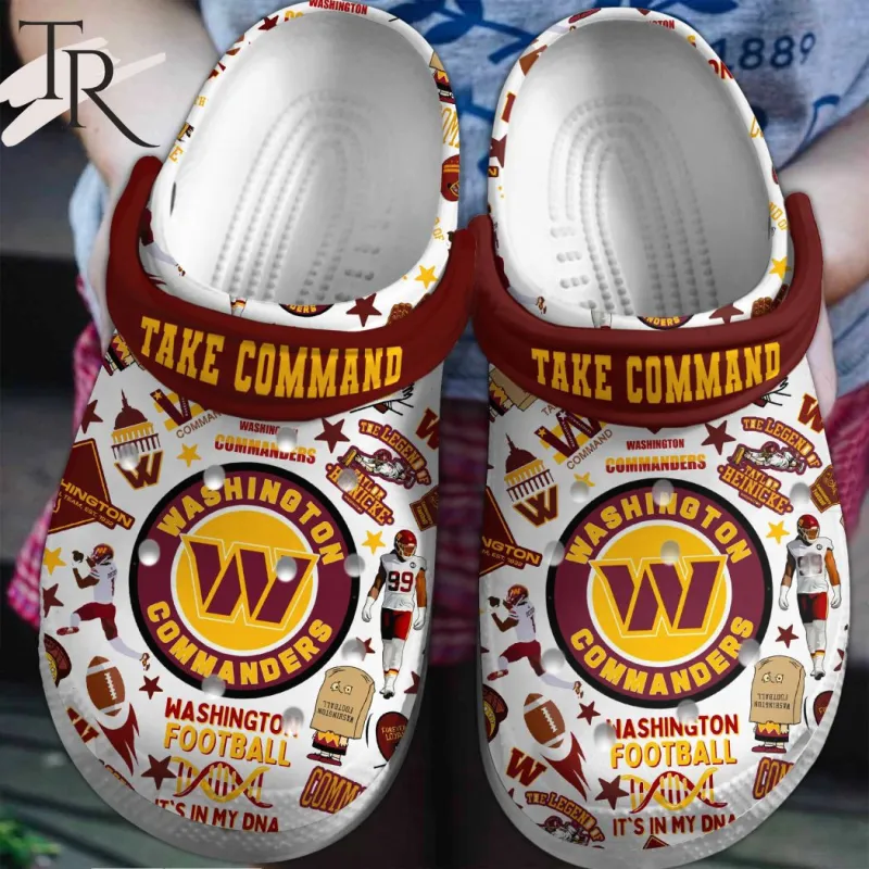 Washington Commanders Clogs Shoes