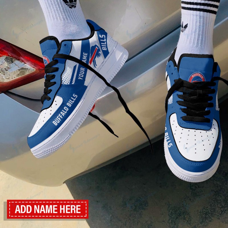 Buffalo Bills AF1 Shoes Design