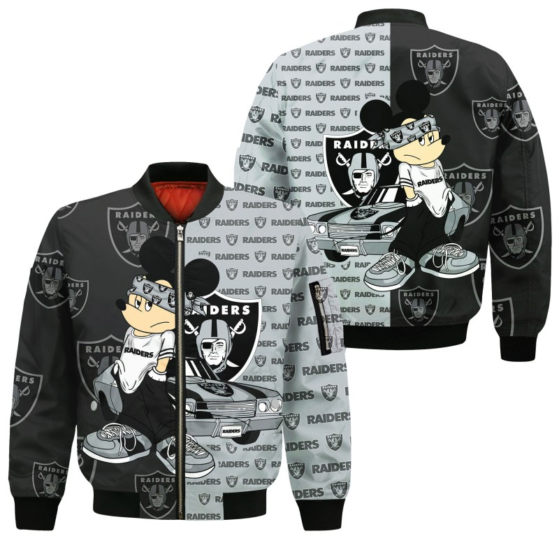 Las Vegas Raiders Bomber Jacket