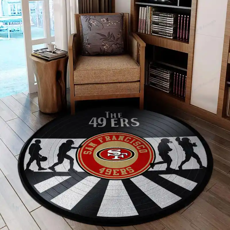 San Francisco 49ers Round Rug