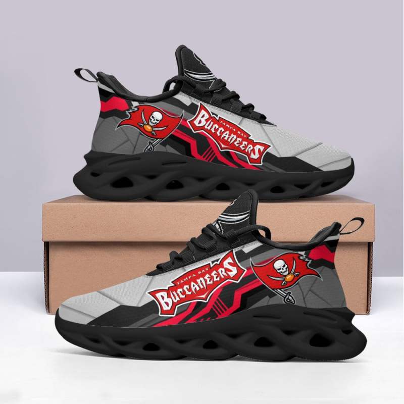 Tampa Bay Buccaneers Yezy Running Sneakers Side View