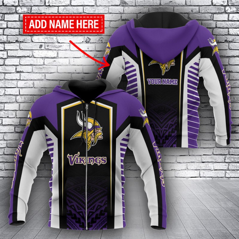 Minnesota Vikings Personalized Hoodie