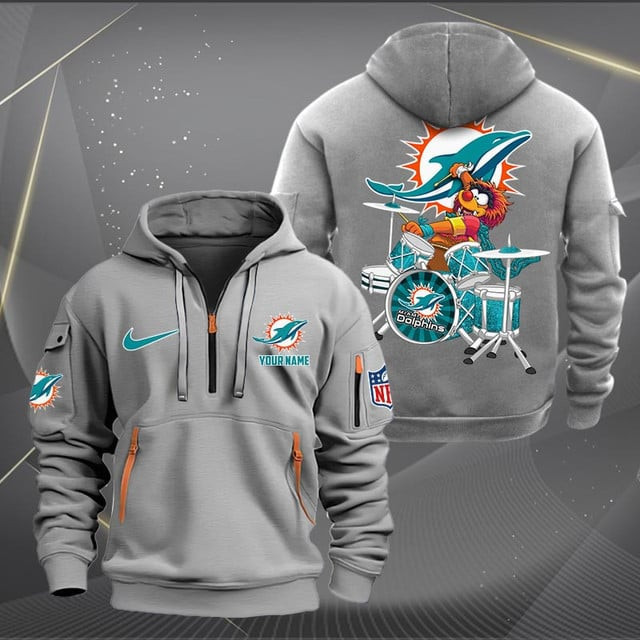 Miami Dolphins Hoodie Close-up