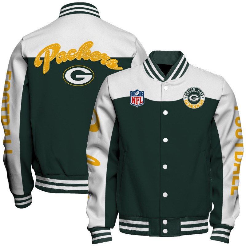 Green Bay Packers Varsity Jacket