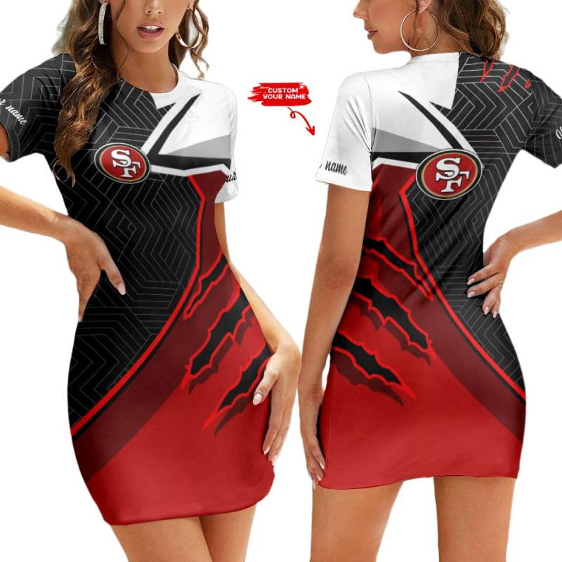 San Francisco 49ers Personalized Dress