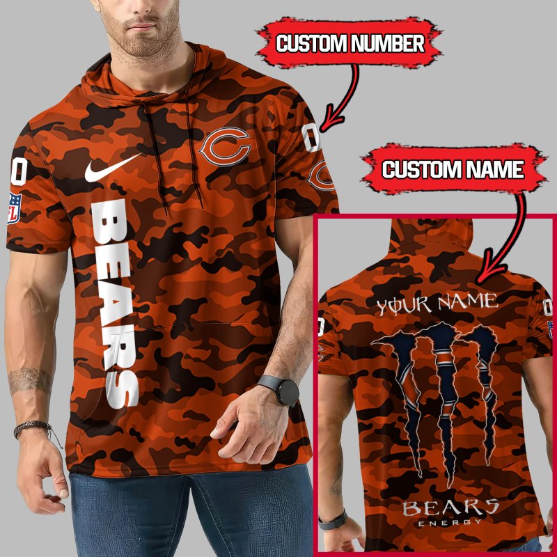 Chicago Bears Hoodie Side Image