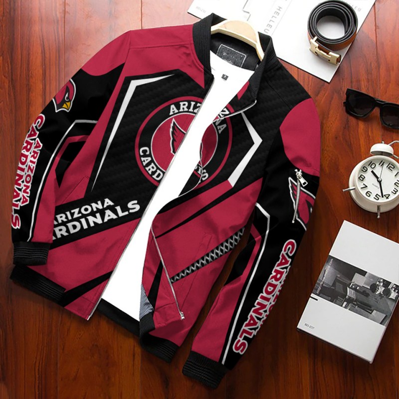 Arizona Cardinals Bomber Jacket - Side View